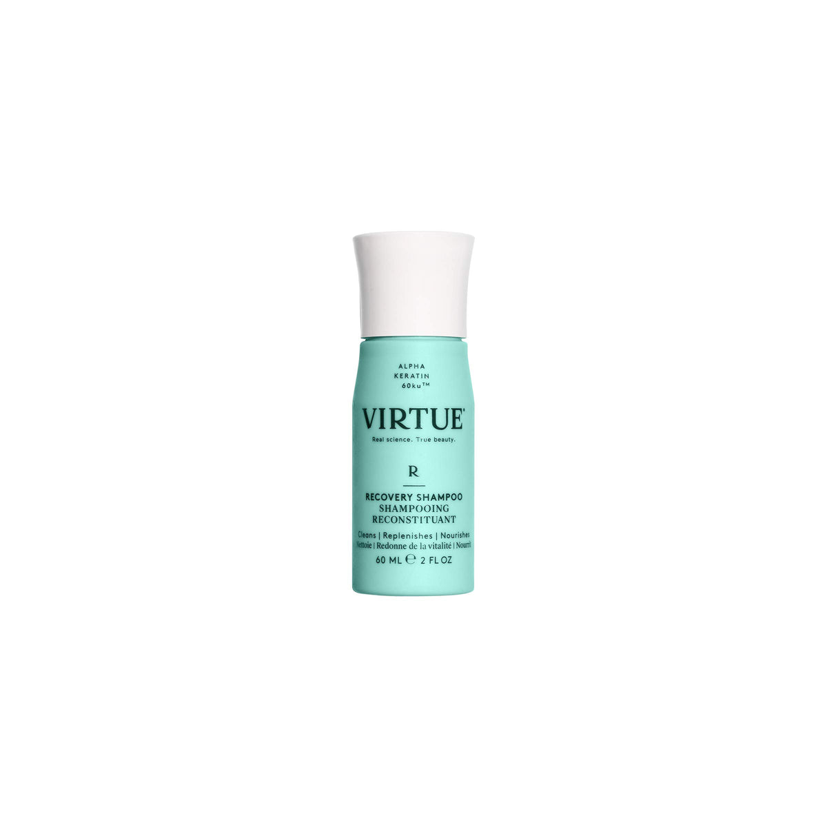 Virtue Recovery Shampoo - 2 Fl Oz - Restorative Hair Care For Healthy, Hydrated Hair