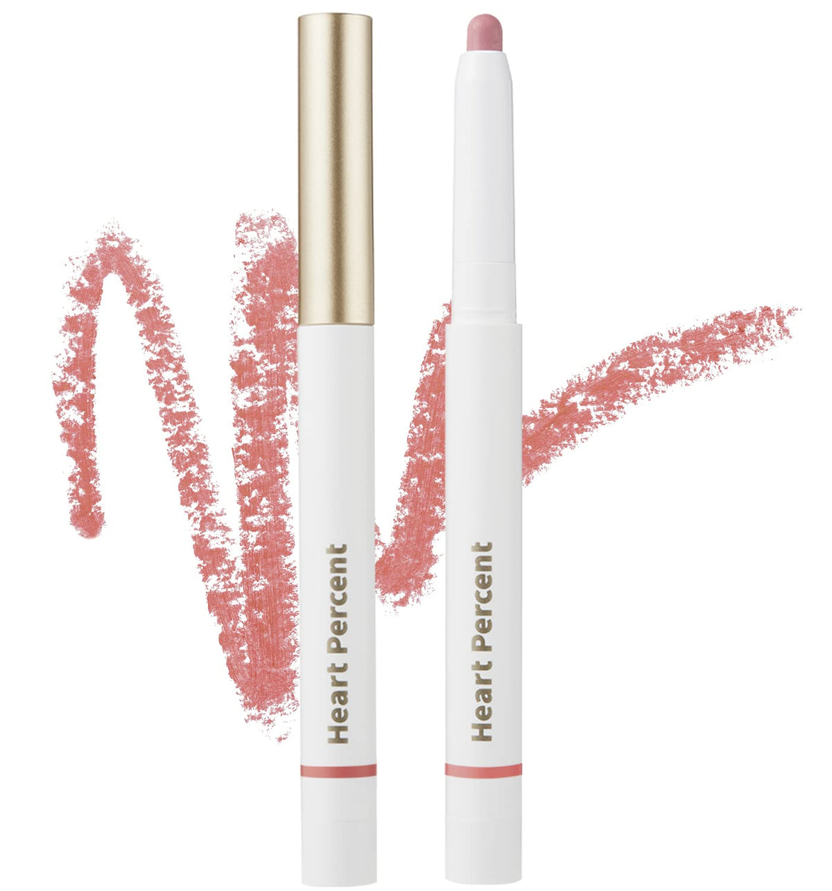 Heart Percent Long-Lasting Creamy Lip Crayon - #07 Dry Rose Retractable Lip Pencil 0.8G