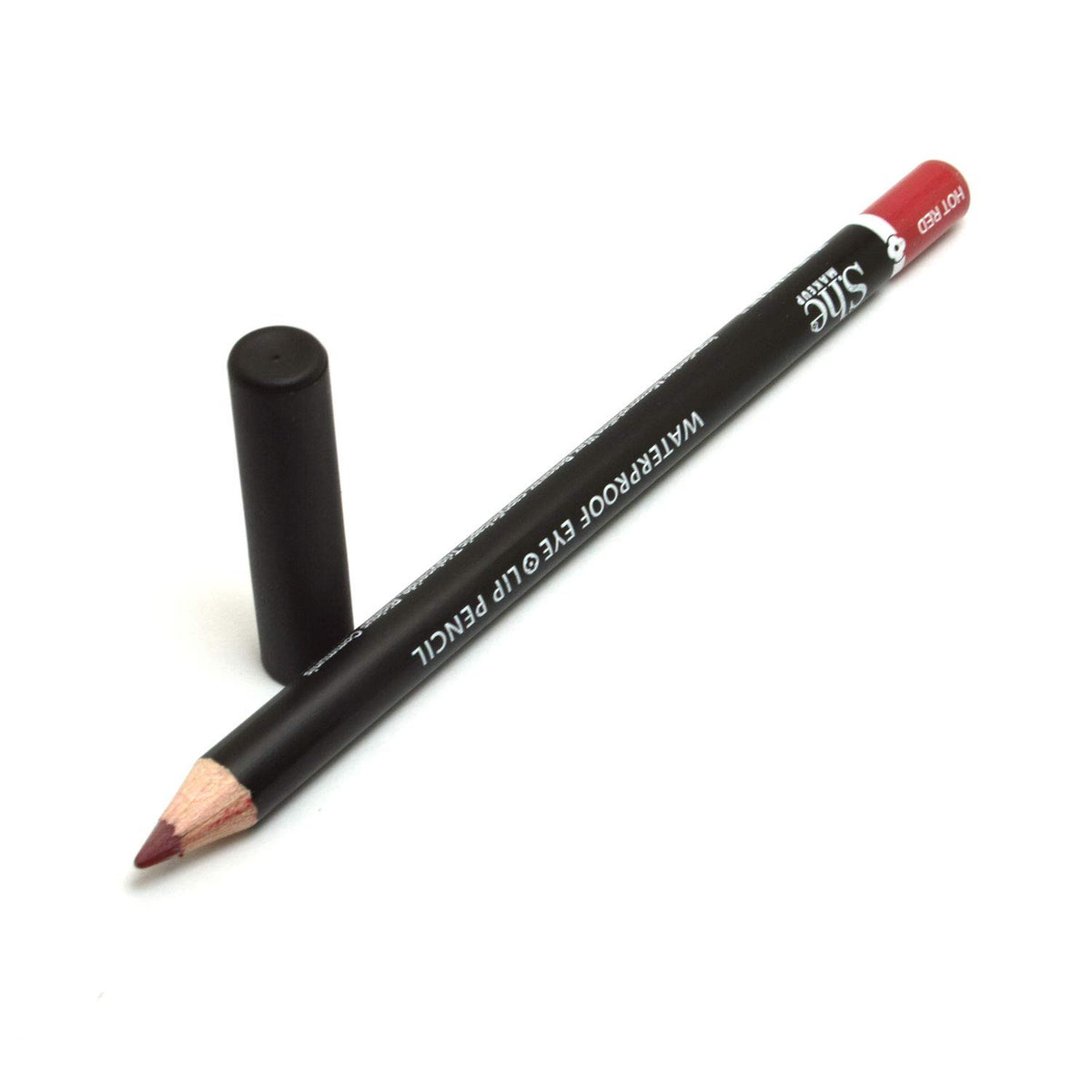 She Makeup Waterproof Eye & Lip Liner Pencil - Baby Pink, Full Size + Zipper Bag, 0.04 Oz