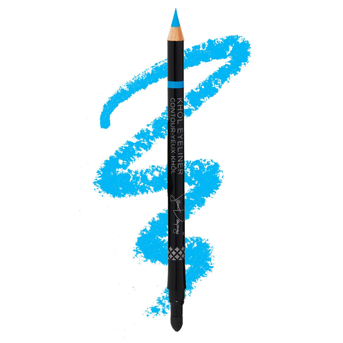 Jillian Dempsey Khôl Eyeliner - Waterproof Pencil, Built-In Smudger, Vegan, Chimpy Blue