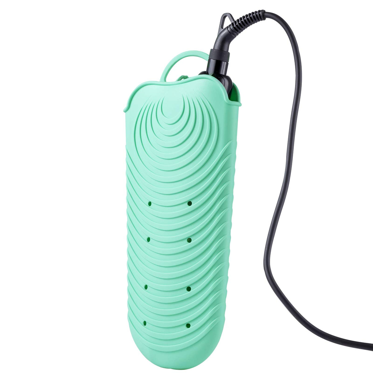 ZAXOP Silicone Heat Resistant Mat Pouch for Flat Iron & Curling Iron - Mint Green