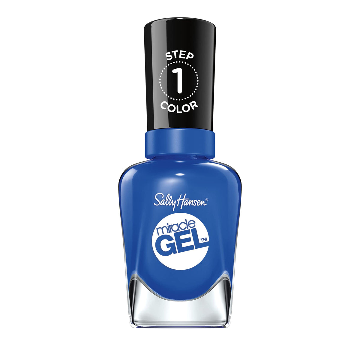 Sally Hansen Miracle Gel Nail Polish, Tidal Wave 619, 0.5 Fl Oz - Long-Lasting Color