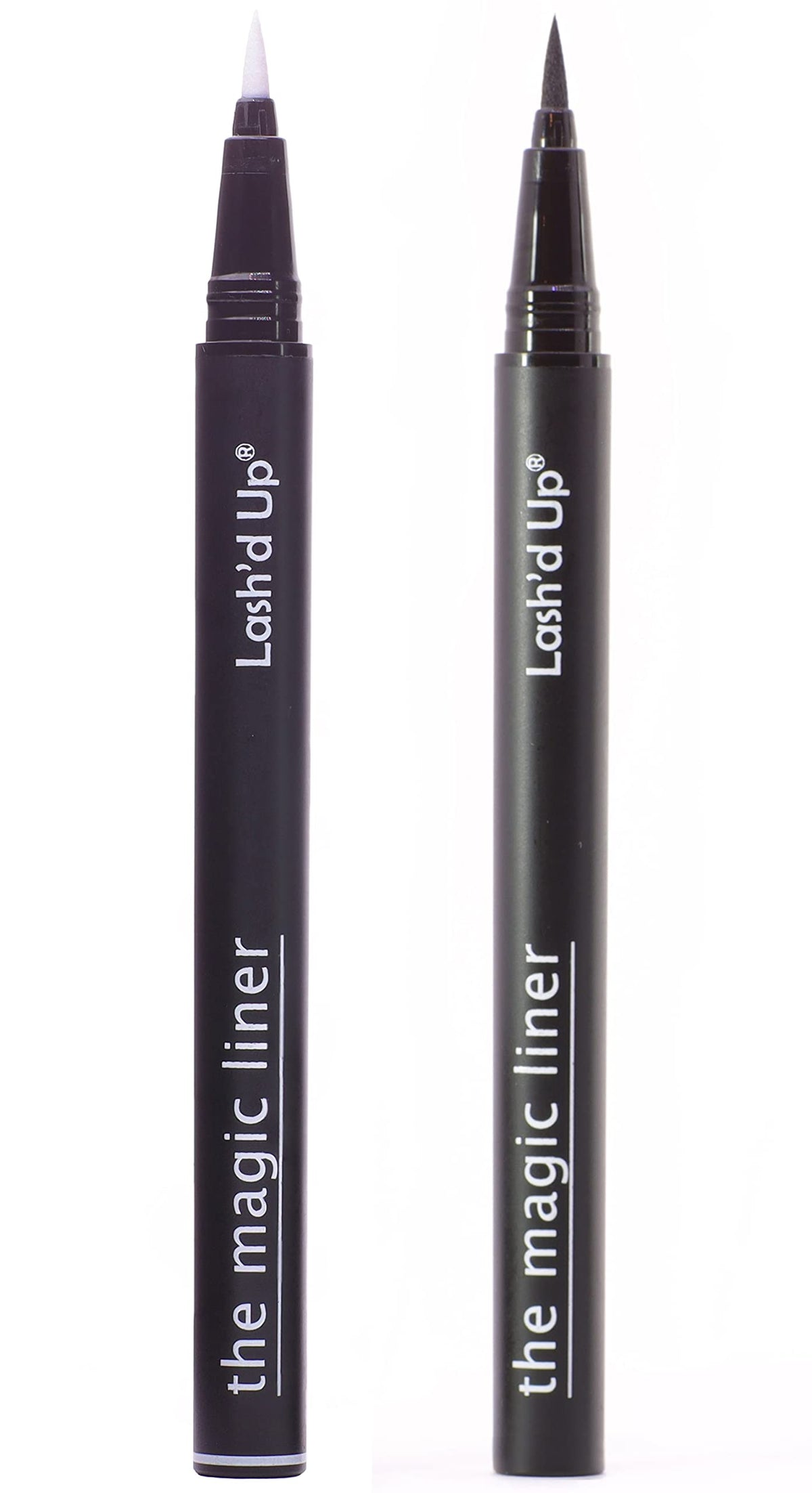 Lash'D Up Extra-Strength Lash Glue & Eyeliner Hybrid, Waterproof, 2Pcs, Clear & Black