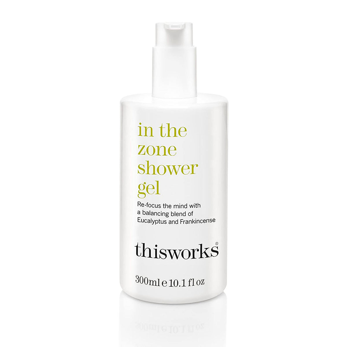 This Works In The Zone Shower Gel - Eucalyptus & Frankincense Body Wash, 10.1 Oz