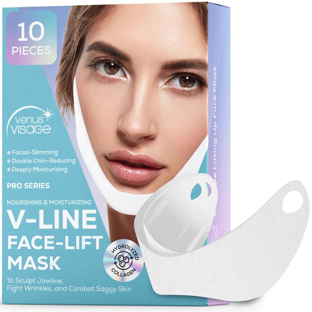 Venus Visage V Line Lifting Mask - Invisible Face Strap For Jawline Firming & Tightening