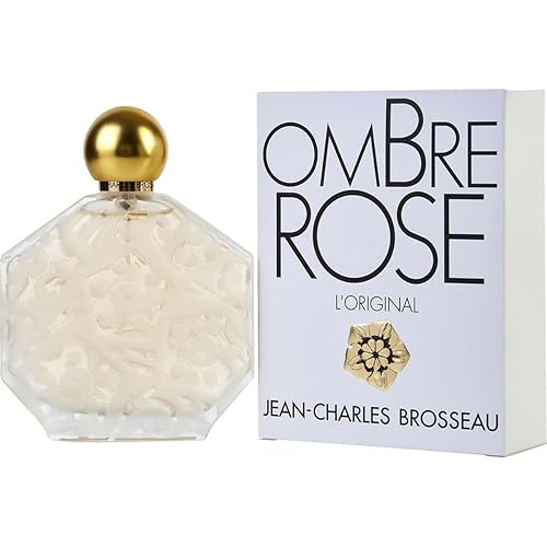 Jean-Charles Brosseau Ombre Rose L'Original Eau De Toilette Spray 100ml – Floral Fragrance for Women, Long-Lasting Scent