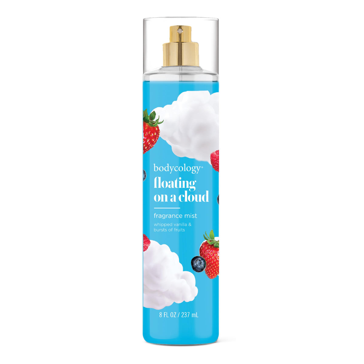 Bodycology Long-Lasting Fragrance Body Mist, Floating On A Cloud, 8 Fl Oz