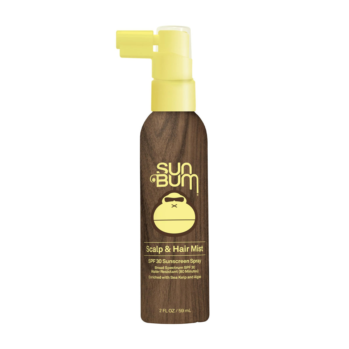 Sun Bum Spf 30 Sunscreen Scalp & Hair Mist, Vegan, Uv Protection, 2 Fl Oz