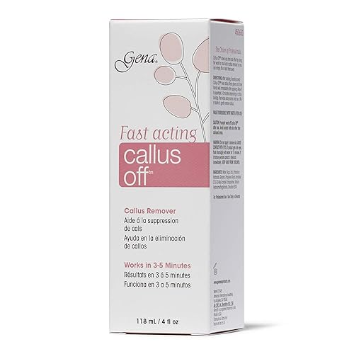 Gena Callus Off - 4 Oz Foot Care Treatment For Smooth, Soft Feet