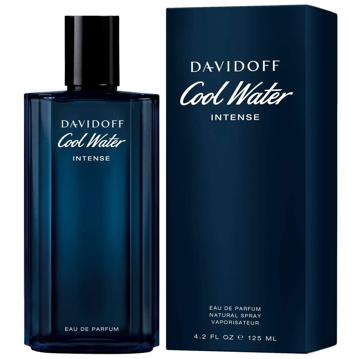 Davidoff Cool Water Intense Eau De Parfum Spray For Men, 4.2 Ounce