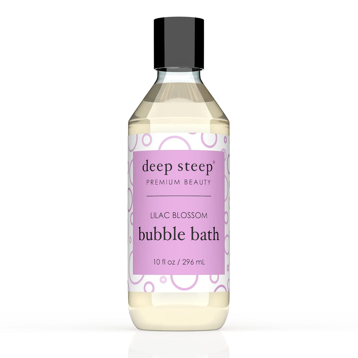 Deep Steep Lilac Blossom Bubble Bath, 10 Oz - Luxurious Clear Bath Soak For Relaxation