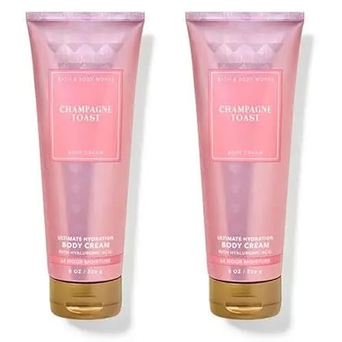 Bath & Body Works Champagne Toast Gift Set - 2 X 8 Oz Body Creams