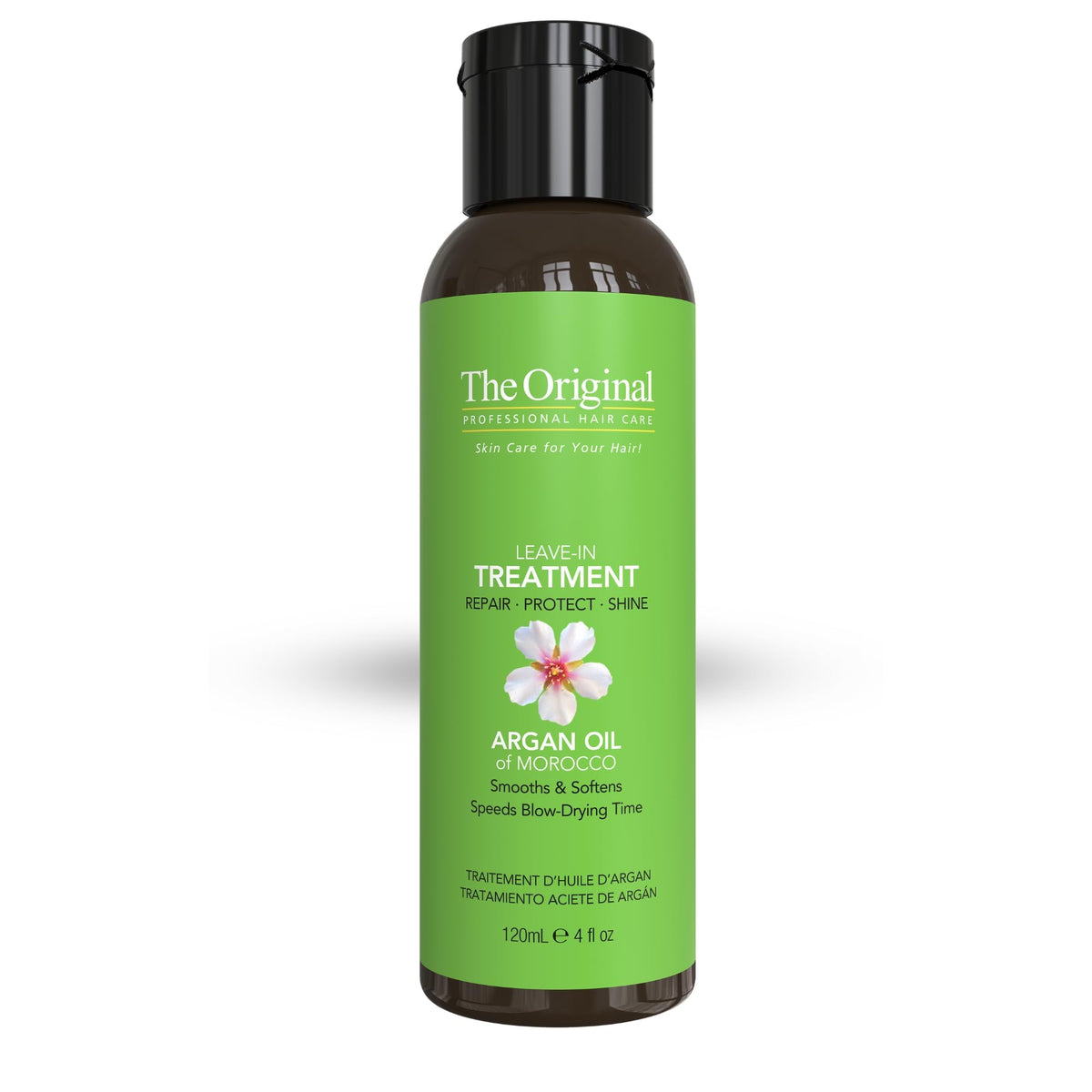 Dermorganic Argan Oil Leave-In Treatment, 4 Oz - Organic Hair Care For Smooth, Healthy Hair