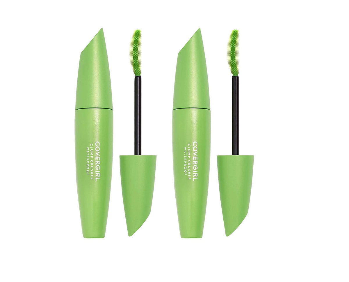 Covergirl Clump Crusher Mascara, Black, Pack Of 2, 0.44 Fl Oz - Flawless