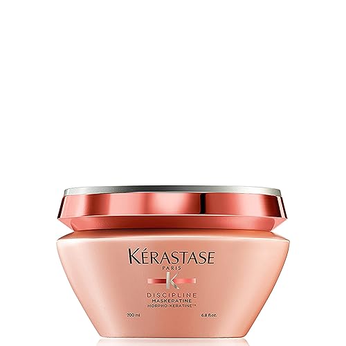 Kérastase Discipline Maskeratine Hair Mask - Anti-Frizz, Heat Protectant, 6.8 Fl Oz