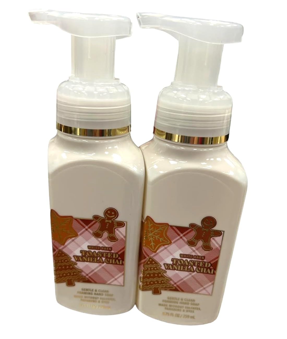 Bath & Body Works Foaming Hand Soap, Toasted Vanilla Chai, 8.75 Fl Oz (Pack Of 2)