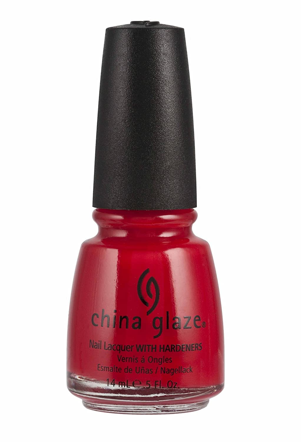 China Glaze Italian Red Nail Polish - 0.5 Fl Oz, Long-Lasting Red Color