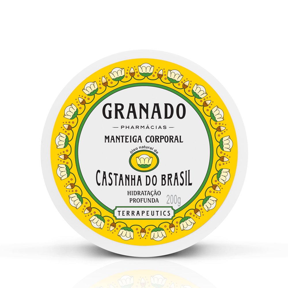 Granado Brazil Nut Body Butter - Linha Terrapeutics, 200G (7.1 Oz)