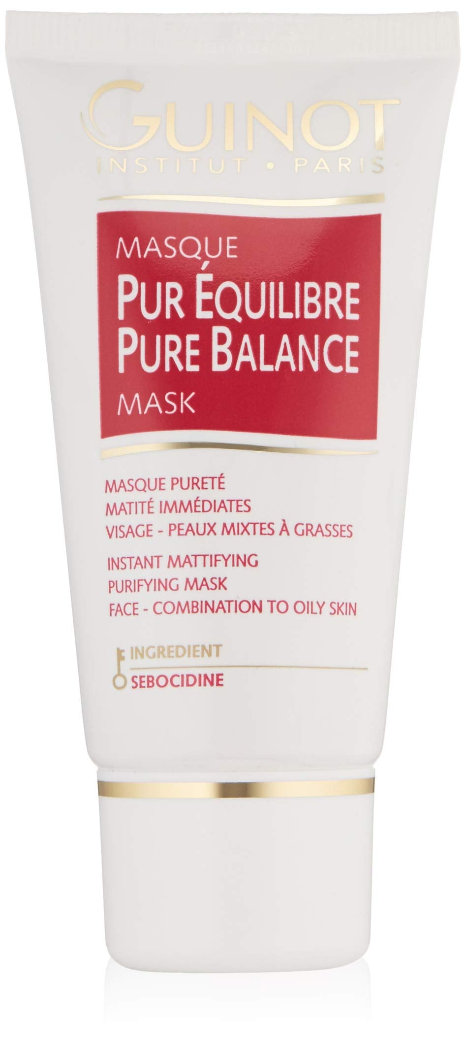 Guinot Pure Balance Mask - 2.1 Oz Hydrating Face Mask For Balanced Skin