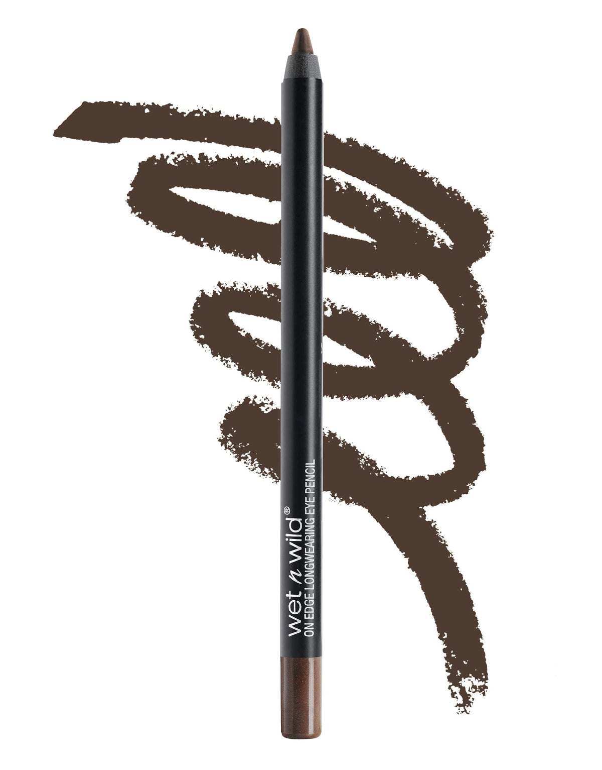 Wet N Wild Longwearing Matte Eyeliner Pencil, Smudge Proof, Dark Brown - 1 Count