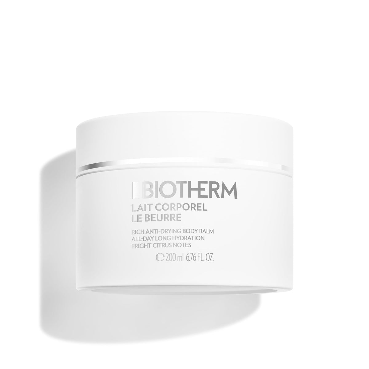 Biotherm Lait Corporel Body Butter, Deeply Hydrating For Dry Skin With Shea Butter, 6.76 Fl Oz