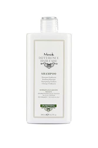 Nook Anti-Dandruff Purifying Shampoo 16.9 Oz | 500Ml For Scalp Health