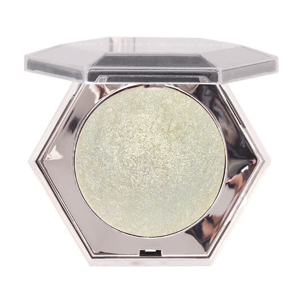 Amy'S Diary Shimmer Pearl Champagne Gold Highlighter Palette, Face Illuminator & Blush