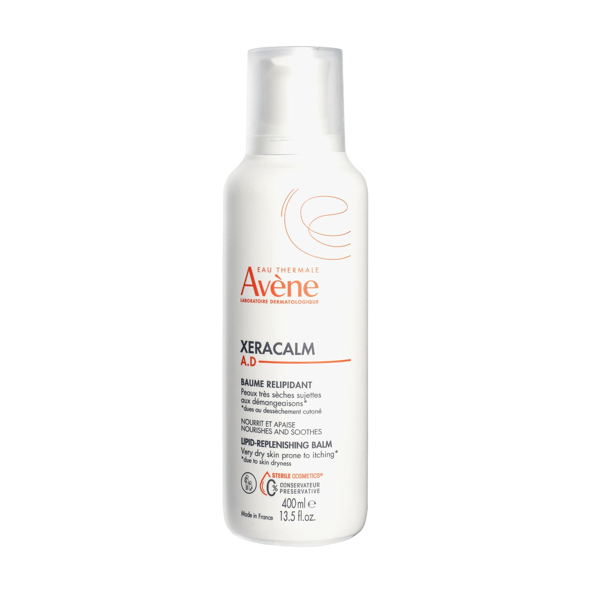 Avène Xeracalm A.D Lipid-Replenishing Balm For Eczema & Atopic Dermatitis, 13.5 Fl