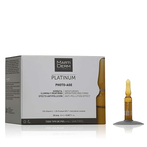 Martiderm Photo Age 30 Ampoules - Anti-Aging Serum, 2Ml Each, Hydration & Radiance Boost