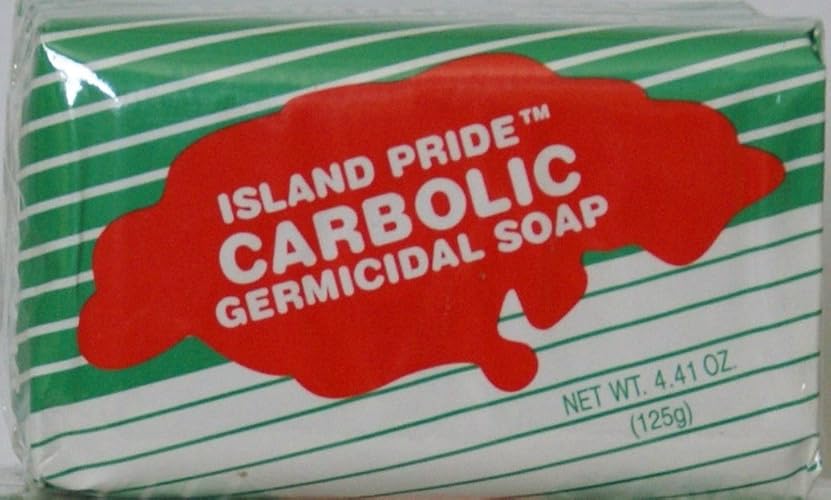 Island Pride Carbolic Soap - Antiseptic Cleanser for Skin & Household Use, 100% Natural