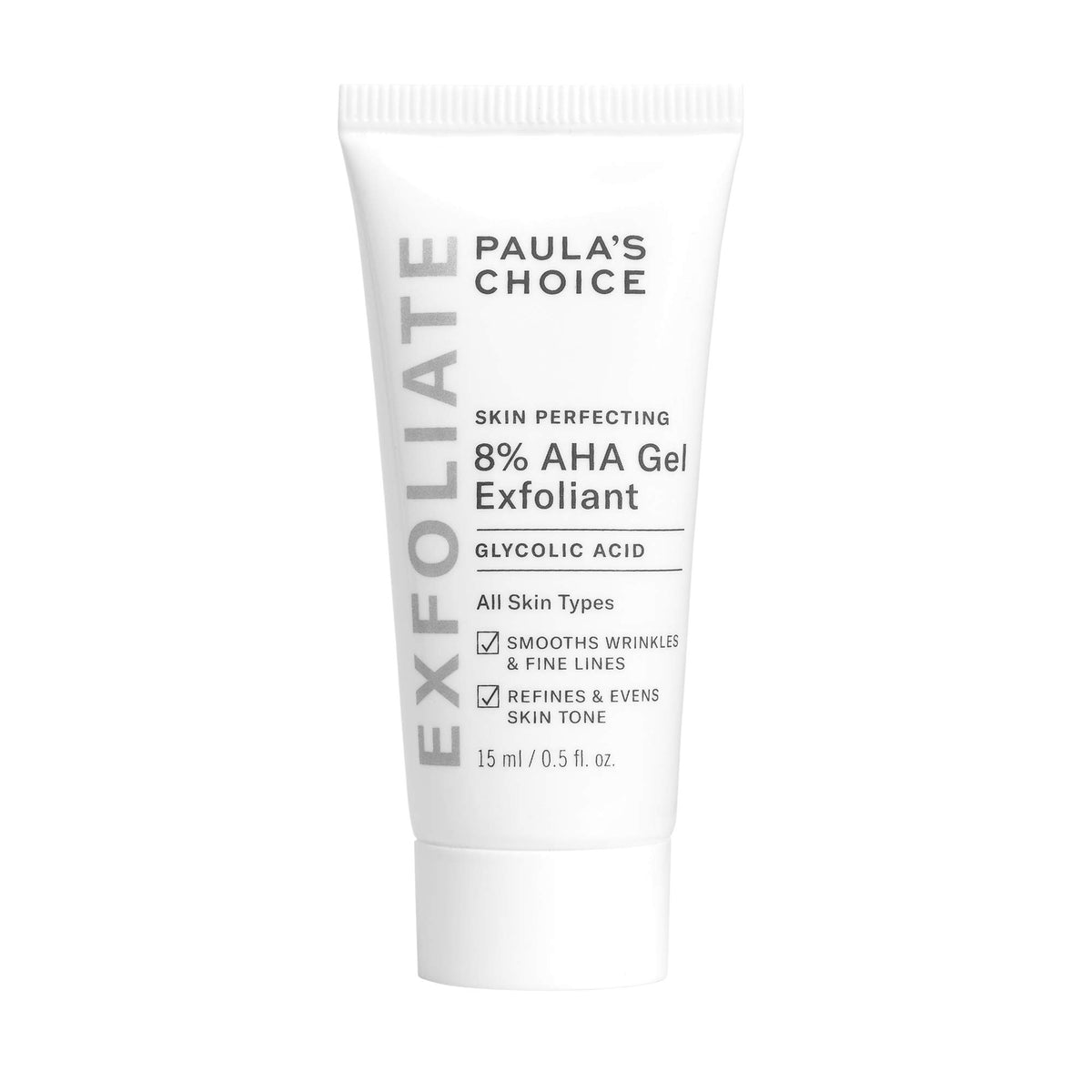 Paula'S Choice Skin Perfecting 8% Aha Gel Exfoliant With Glycolic Acid, 0.5 Oz