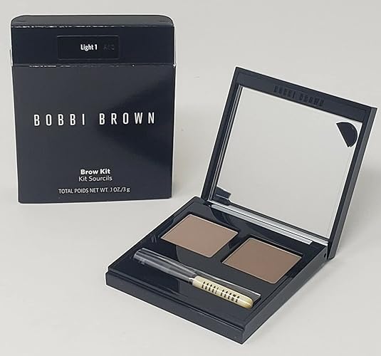 Bobbi Brown Brow Kit Light 01 - Perfect For Natural Brows, 2 Ounce, Essential Makeup Tool