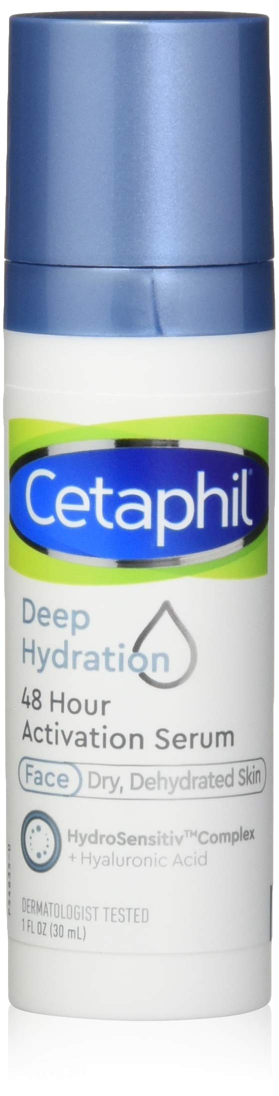 Cetaphil Deep Hydration Serum, 48 Hour Moisturizer For Sensitive Skin, 1 Fl Oz