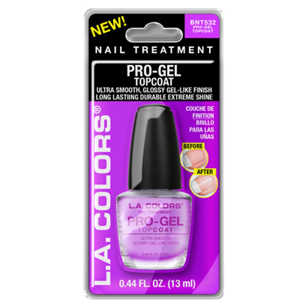 L.A. Colors Pro Gel Treatment - 0.44 Ounce Clamshell For Healthy Nails And Cuticles