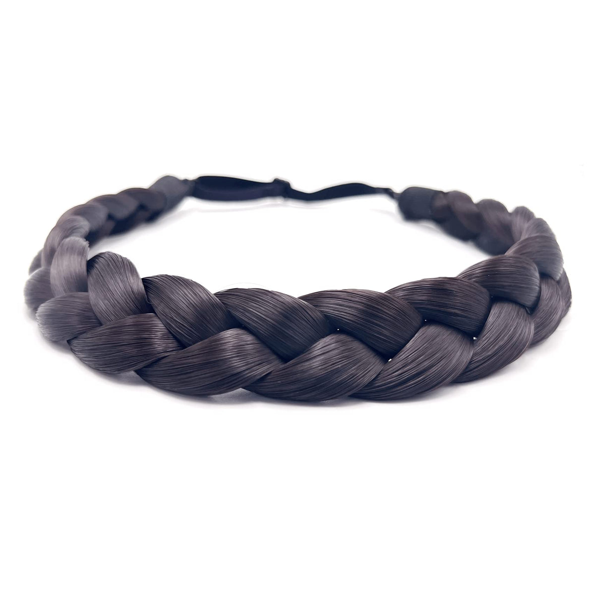 TOECWEGR Braid Headband - 3 Strands Synthetic Plaited Hairpiece for Girls, Fashion Accessory