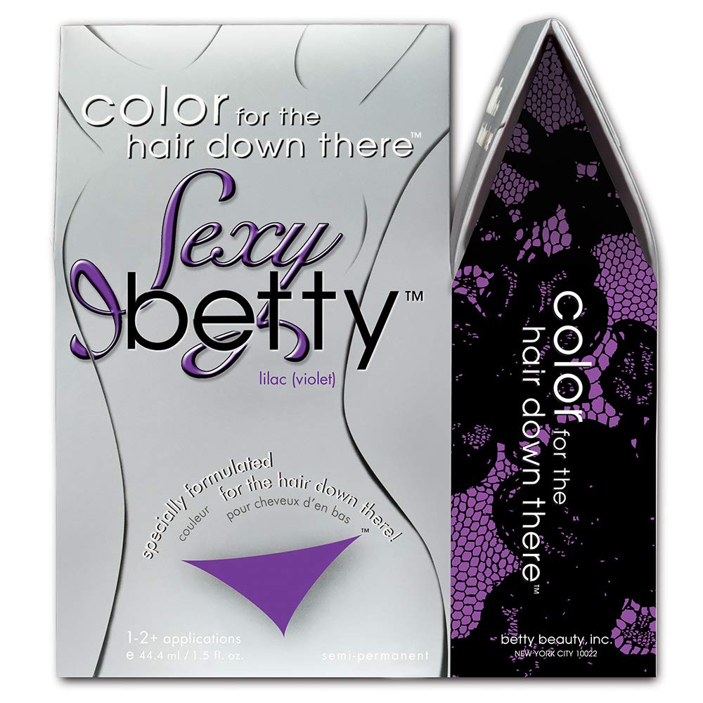 Betty Beauty Sexy Betty Hair Down There Color Kit - Lilac, 1 Count