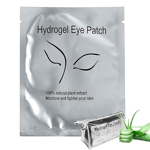 Qleng Hydrogel Eye Pads for Lash Extensions ·110 Pairs Gel Patch Makeup Tool