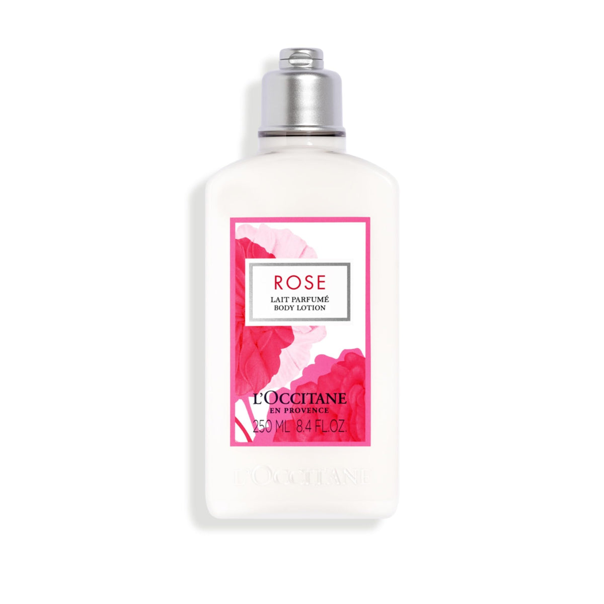 L'Occitane Rose Body Lotion 8.4 Fl Oz - Moisturizing Shea Butter with Romantic Fragrance