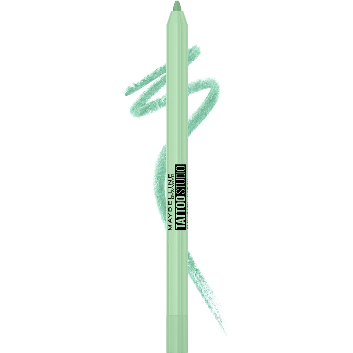 Maybelline Tattoo Studio Long-Lasting Eyeliner Pencil, Waterproof Lime Smash, 36 Hour Wear