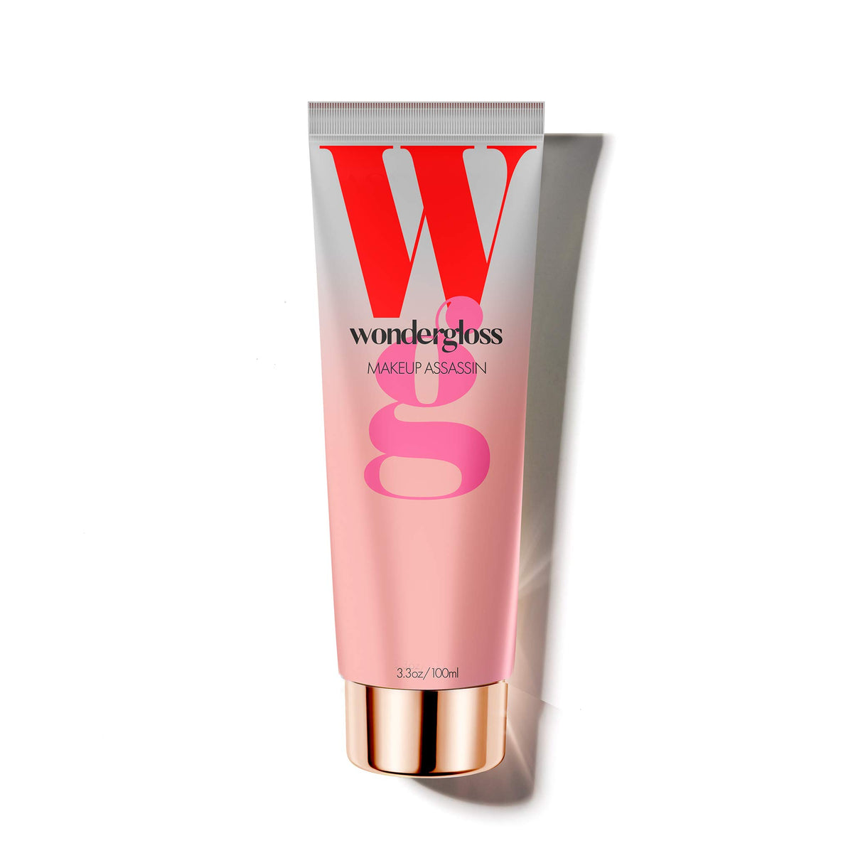 Wondergloss Vegan Makeup Removing Balm - Moisturizing Eye Cleanser, Light Rose Scent, 3.3 Oz