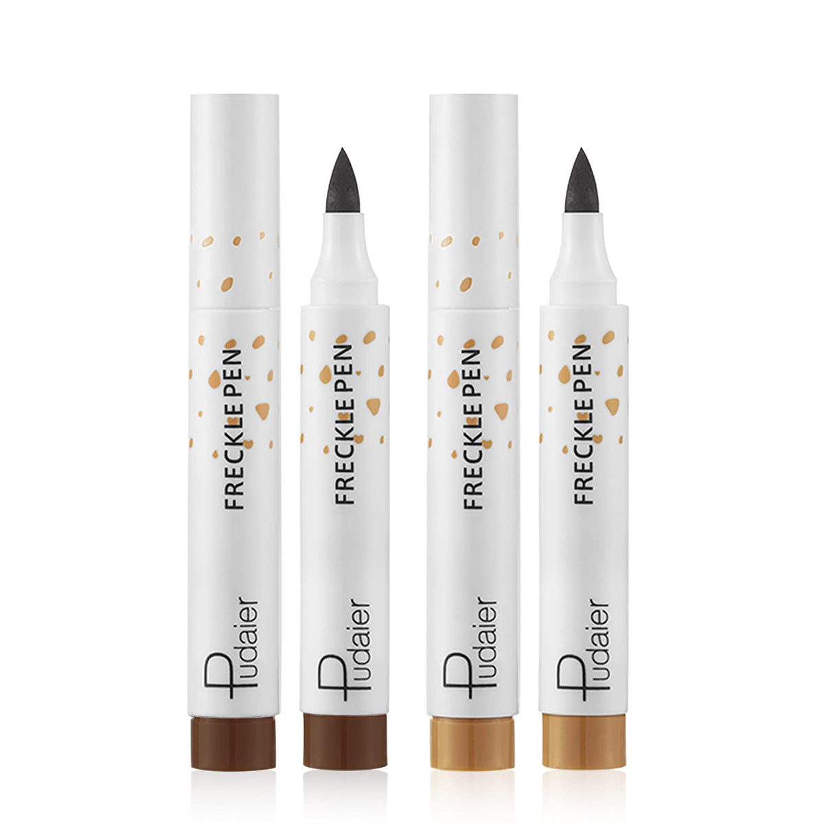 Marine Forest Freckle Pen 2 Colors Waterproof Makeup - Light & Dark Brown, 2 Pcs, 0.17 Fl Oz