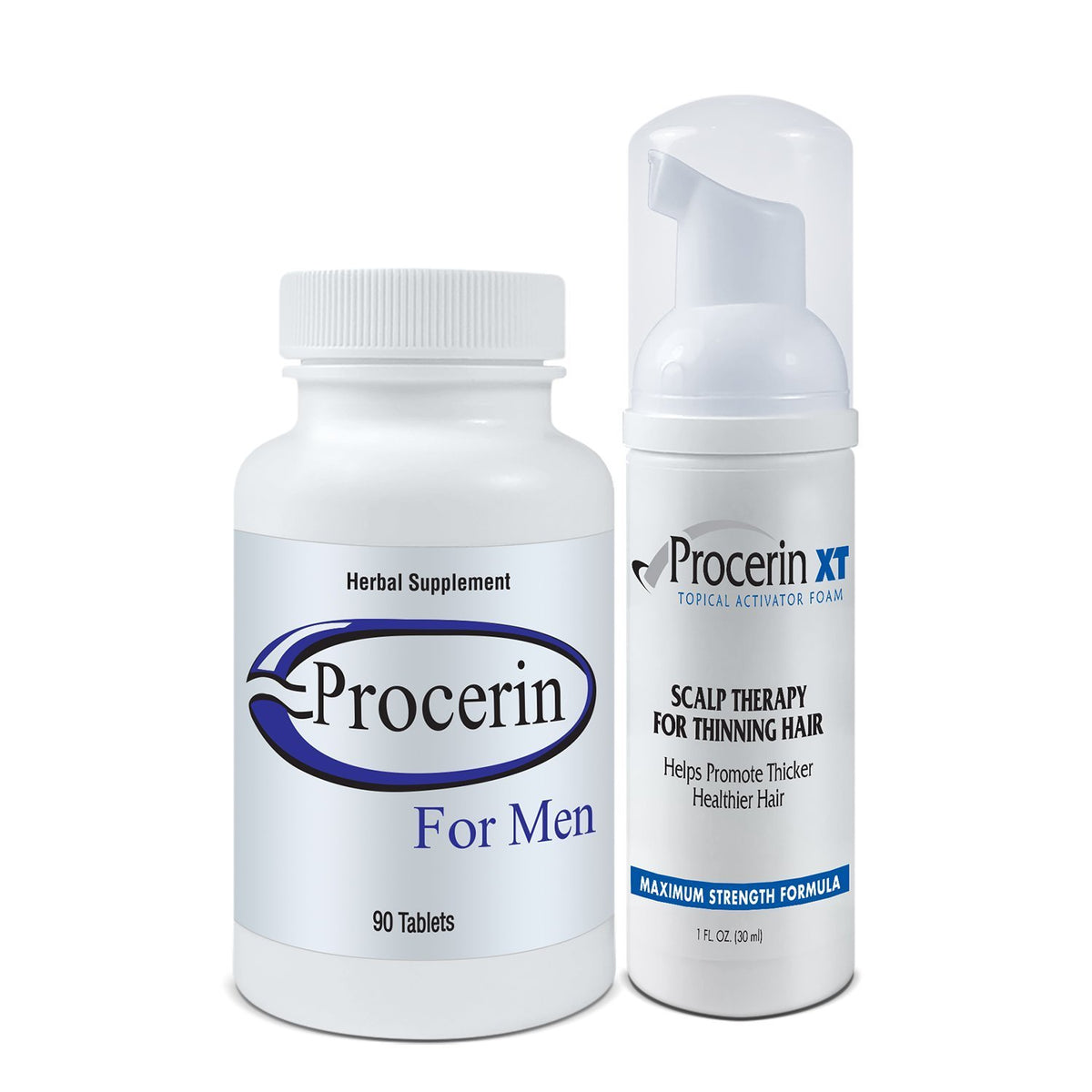 Procerin Combo Pack - 1 Month Supply For Hair Growth & Thinning Hair Treatment