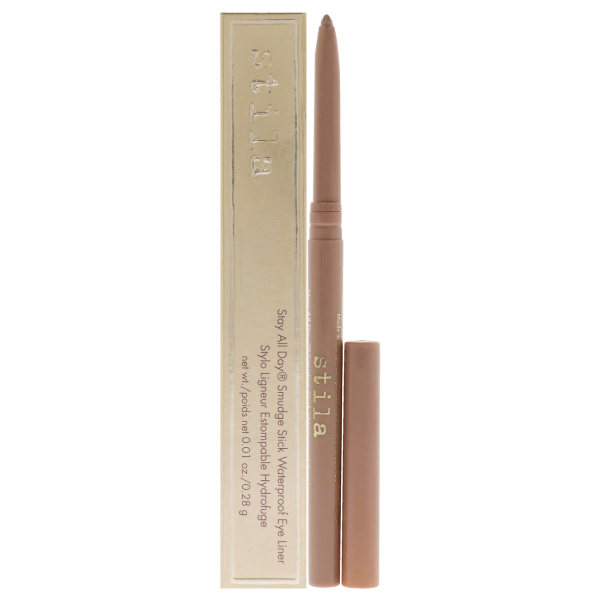 Stila Smudge Stick Waterproof Eye Liner - Long-Lasting Abalone Color, Smooth Glide Pencil