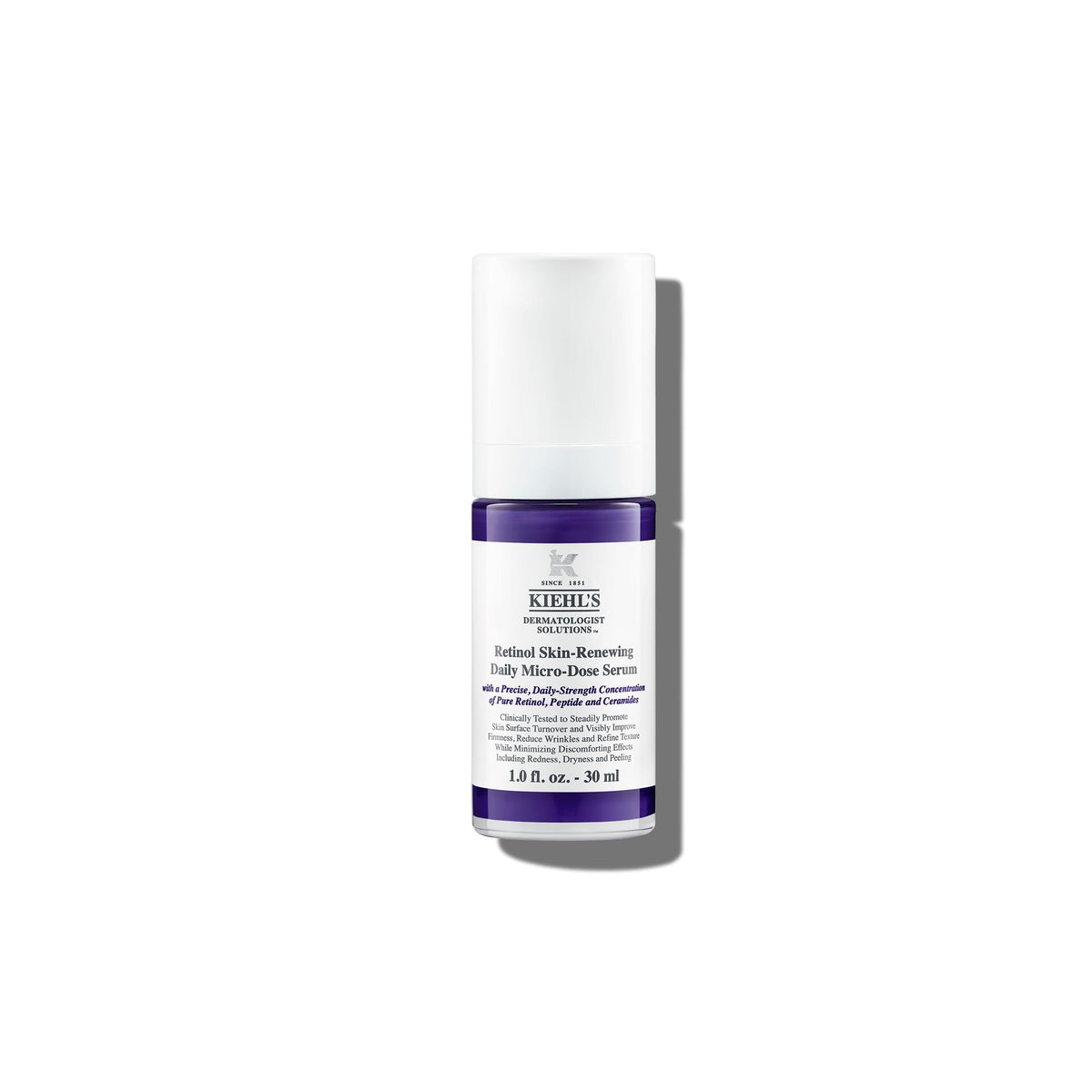 Kiehls Daily MicroDose AntiAging Retinol Facial Serum  Reduces Wrinkles  Firms Skin  Evens Skin Tone  Youth Renewing  Hydrat