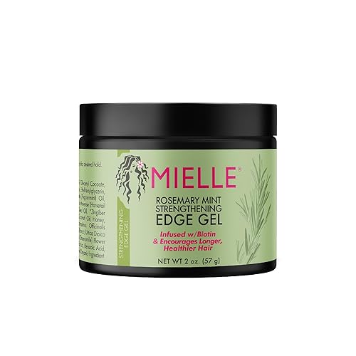 Mielle Organics Rosemary Mint Edge Gel with Biotin & Essential Oils - 2 Ounces