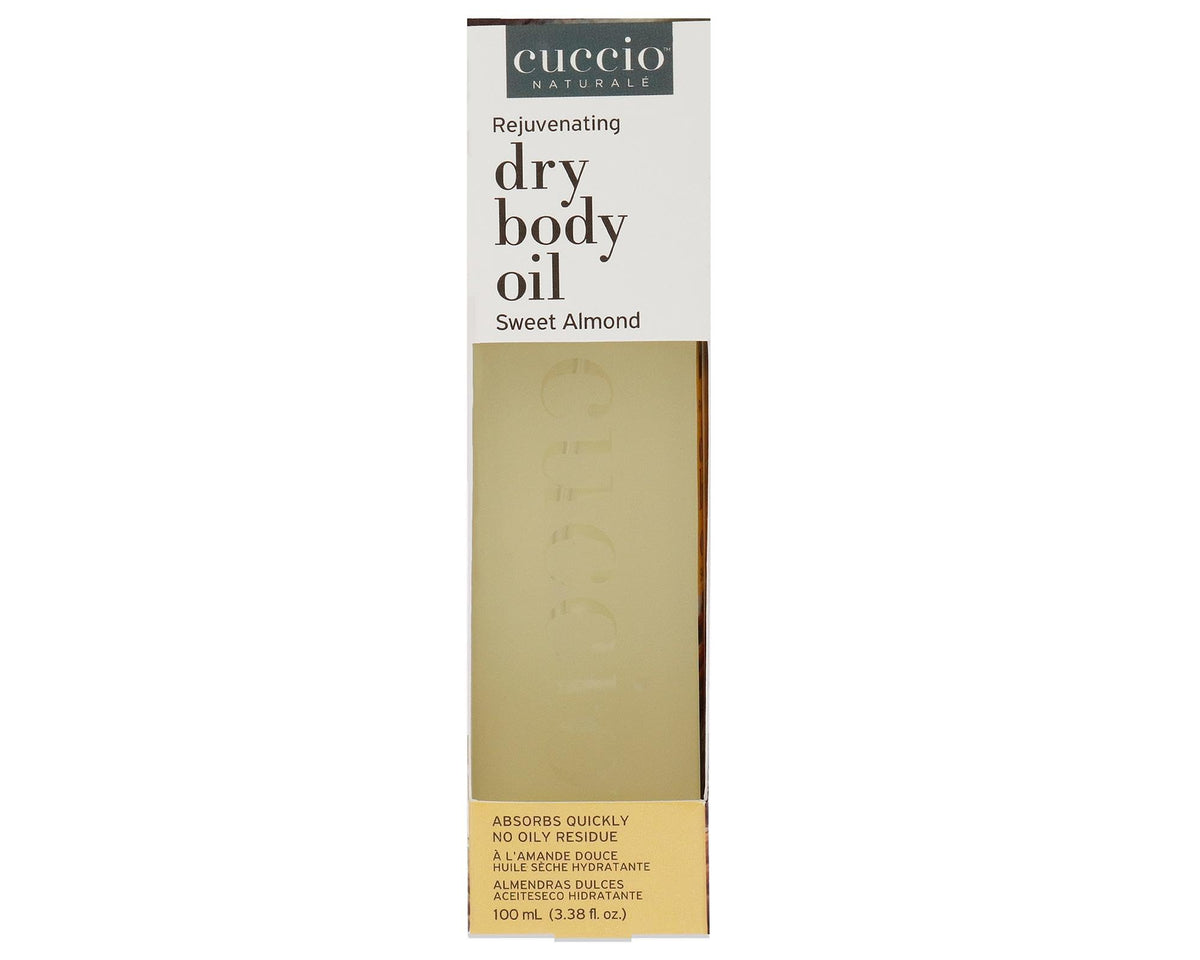 Cuccio Naturale Hydrating Dry Body Oil - Sweet Almond, 3.38 Oz, Unisex, Cranberry Scent