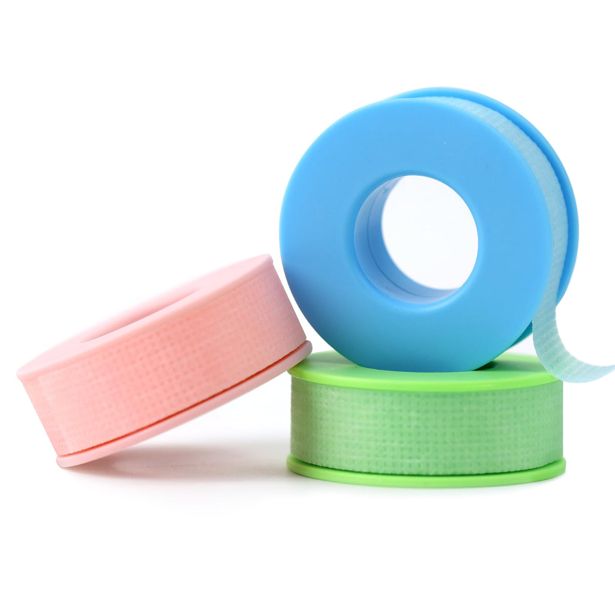 Obeyalash Silicone Gel Lash Extension Tape - 3 Rolls, Latex Free, Pain-Free, 1In X 4Yd,