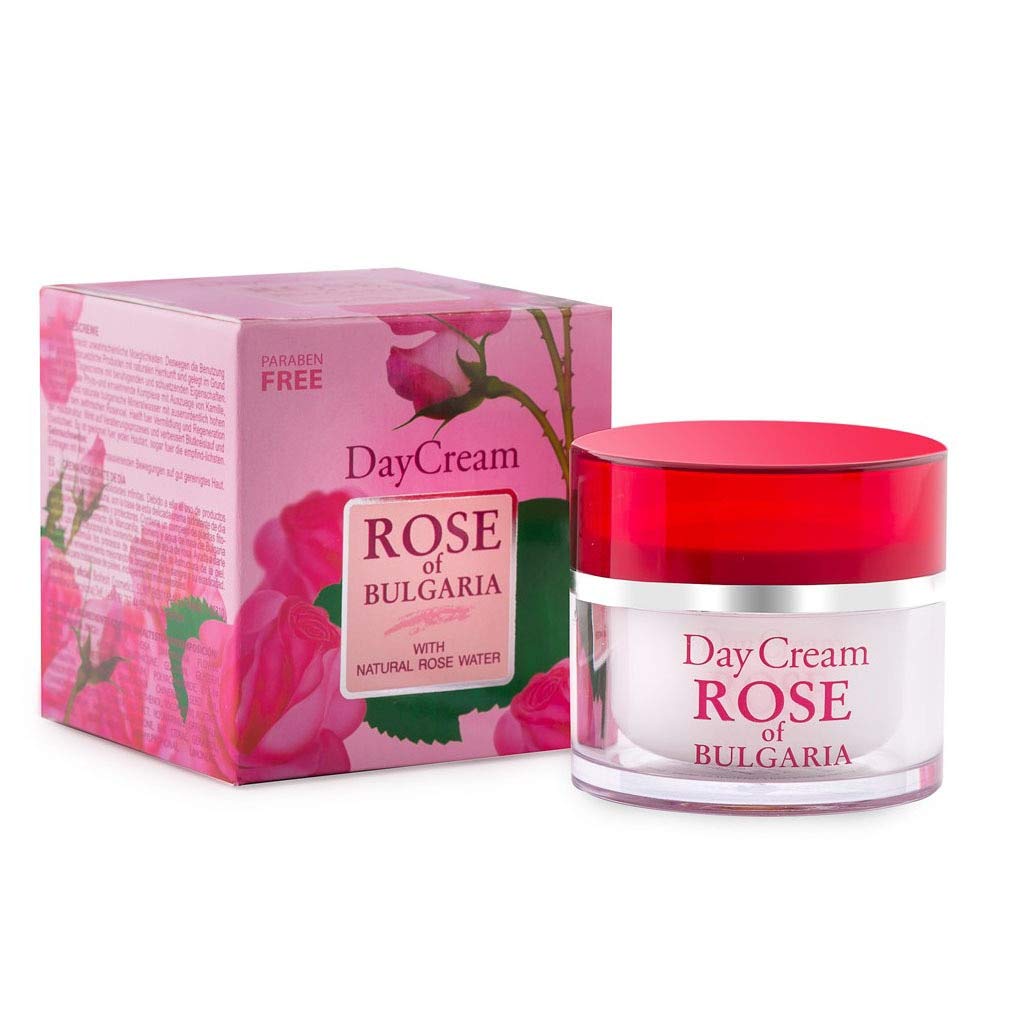 Biofresh Rose Of Bulgaria Day Cream With Natural Rose Water, 1.69 Fl Oz - Hydrating Moisturizer