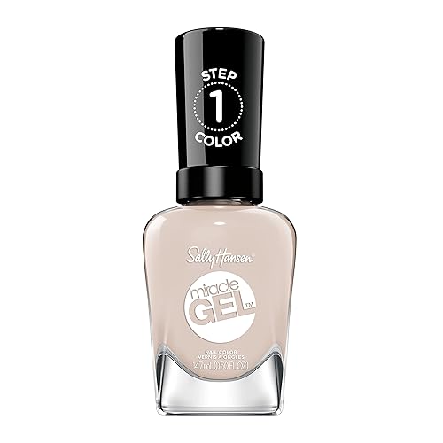 Sally Hansen Miracle Gel Nail Polish, Cozy Chic Stay Toasty, Long Lasting, No Uv Lamp, 0.5 Fl Oz