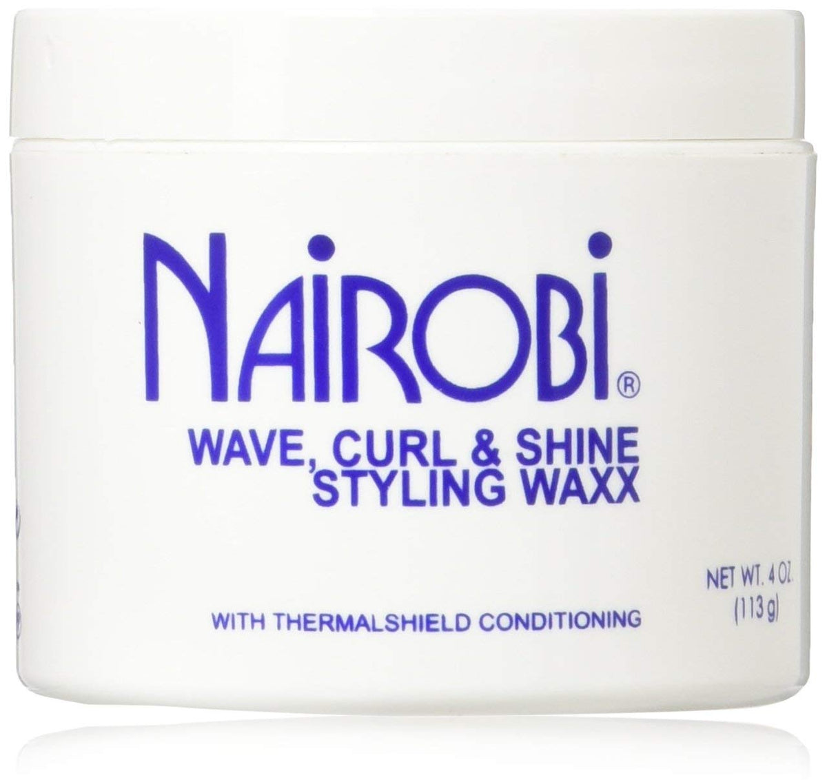 Nairobi Wave Curl And Shine Styling Waxx, 4 Ounce - Define Curls, Smooth Finish